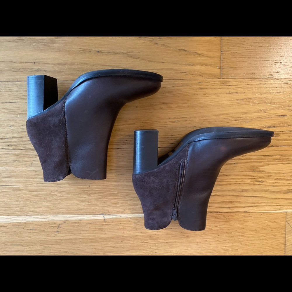 Barney’s New York brown booties